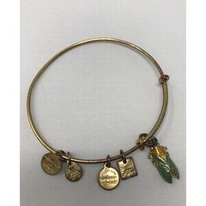 Alex and Ani Charity by Design Grasshopper Charm Bangle Bracelet